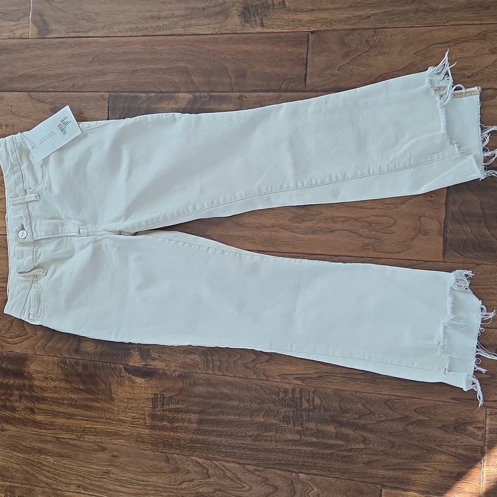 FRAME NWT Le Crop Mini Boot In Au Natural Chew Size 25